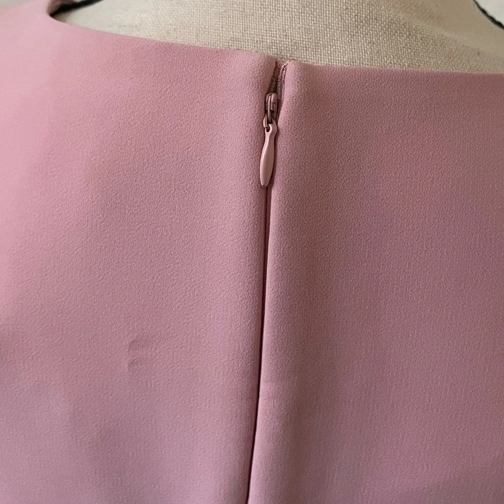 NWT SACHIN + BABI | Pink Layla Midi Dress w Puff Sleeve and Mermaid Hem | Size 4